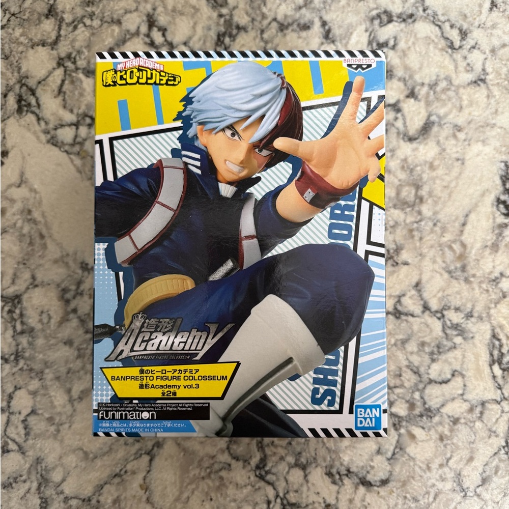 Banpresto My Hero Academia Figure - Blue and White